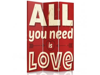 Paraván All you need is love
