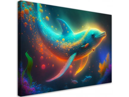 Vászonkép Tengeri delfin