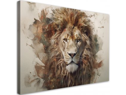 Vászonkép Afrikai oroszlán