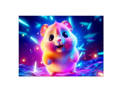 Vászonkép Aranyos hörcsög