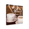 Órás falikép Romantika a kávénál
