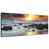 Órás falikép Naplemente az óceán felett