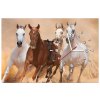 Órás falikép Vágtázó lovak