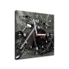Órás falikép Sötét motorkerékpár