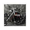 Órás falikép Sötét motorkerékpár