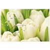 Órás falikép Gyengéd tulipánok