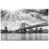 Órás falikép Brooklyn New York
