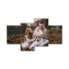 4 részes vászonkép fotóból 120 x 70 cm