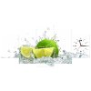 Órás falikép Zöld lime - 5 részes
