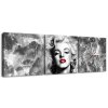 Órás falikép Felvillanyozó Marilyn Monroe - 3 részes