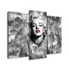 Órás falikép Felvillanyozó Marilyn Monroe - 3 részes