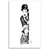 Vászonkép Charlie Chaplin és a baba - Péchane