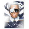 Vászonkép Portré Karl Lagerfeld - Dmitry Belov