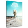 Vászonkép Séta a tengerparton - Alex Griffith