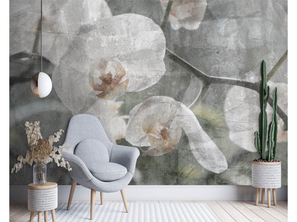 Fototapeta Orchidea vintage