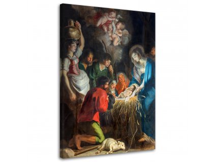 Obraz na plátne Vianočný kostol svätého Pavla Antverpy