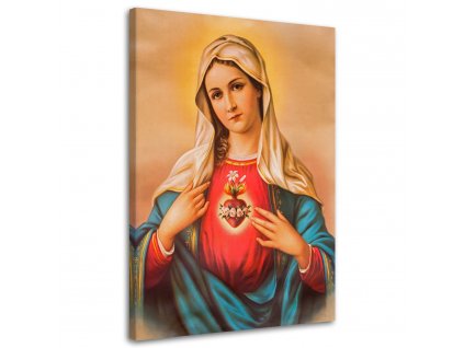 Obraz na plátne Srdce Panny Márie