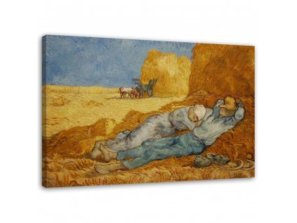 Obraz na plátne Siesta - Vincent van Gogh reprodukcie