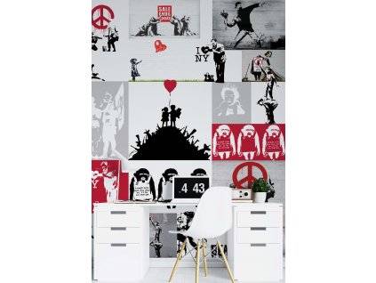 Fototapeta Umelecké diela Banksy