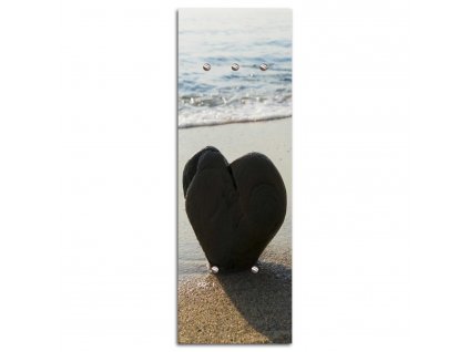 Vešiak na stenu Srdce na pláži