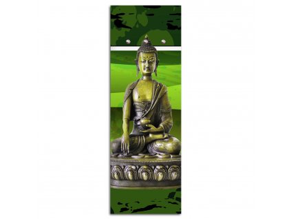 Vešiak na stenu Green Buddha