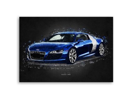 Obraz na plátne Audi R8 - Gab Fernando