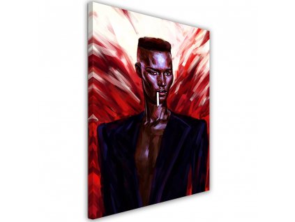 Obraz na plátne Portrét Grace Jones - Dmitry Belov