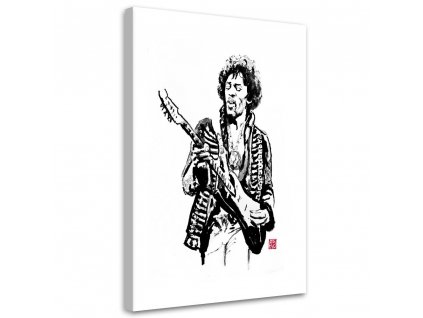 Obraz na plátne Jimi Hendrix - Péchane