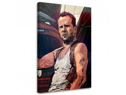 Obraz na plátne John McClane fiktívna postava - Nikita Abakumov