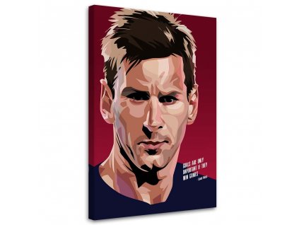 Obraz na plátne Lionel Messi - Nikita Abakumov