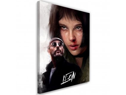 Obraz na plátne Leon, Jean Reno a Natalie Portman - Dmitry Belov
