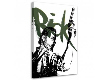 Obraz na plátne The Walking dead, Rick Grimes - Nikita Abakumov