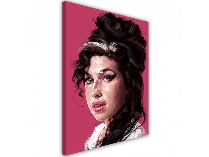 Obraz na plátne Portrét Amy Winehouse - Dmitry Belov