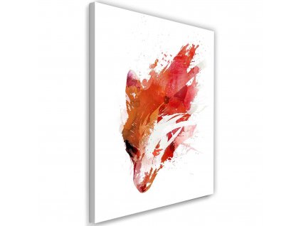 Obraz na plátne Červeno-oranžová líška - Robert Farkas
