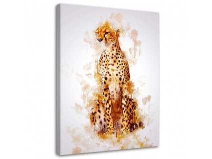 Obraz na plátne Leopard - Cornel Vlad