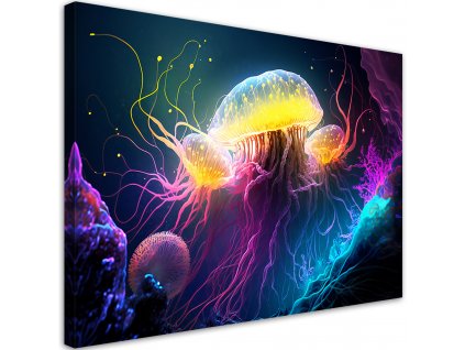 Obraz na plátne Podmorské medúzy