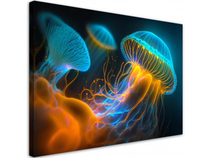 Obraz na plátne Úchvatné medúzy
