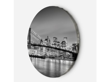 Obraz na plátne Majestátny Brooklyn Bridge v New Yorku