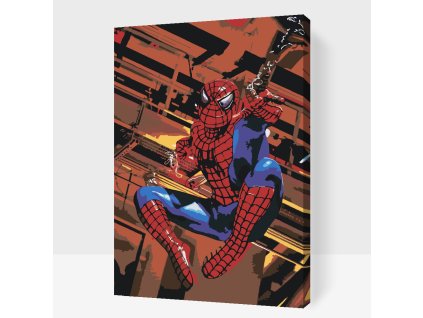 Maľovanie podľa čísel Spiderman