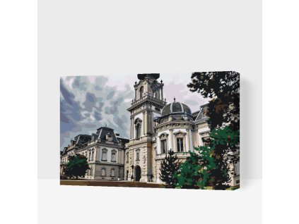 Maľovanie podľa čísel Palác Keszthely