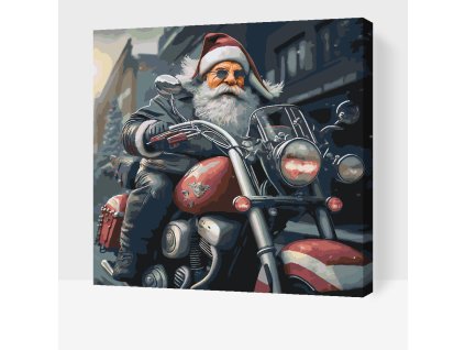 Maľovanie podľa čísel Moderné Santa