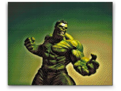 Diamantové maľovanie Hulk