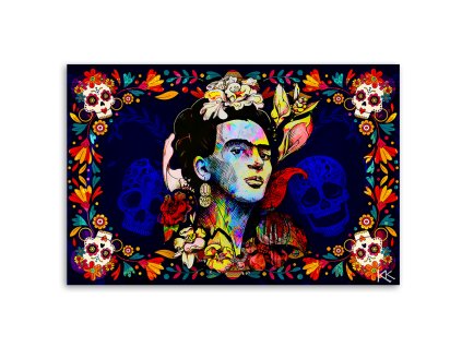 Obraz na plátne Los Muertos Frida Kahlo