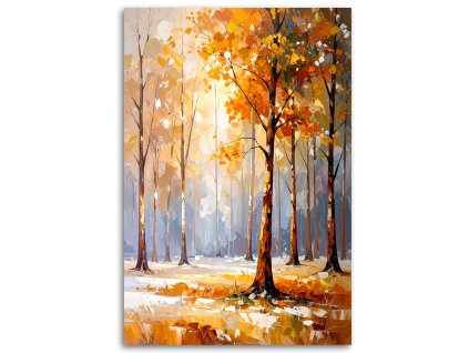 Obraz na plátne Krajina Stromy Les Príroda (Rozmery 60 x 90 cm)