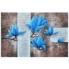 Ručne maľovaný obraz Nádherná modrá magnólia