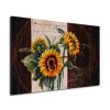 Ručne maľovaný obraz Skromné slnečnice