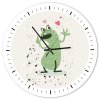 Hodiny na stenu Zelené stvorenie