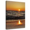 Obraz na plátne More a zapadajúce slnko