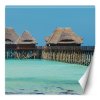 Fototapeta Bungalovy na azúrovej vode