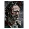 Obraz na plátne The Walking Dead, Portrét Ricka Grimesa - Dmitry Belov